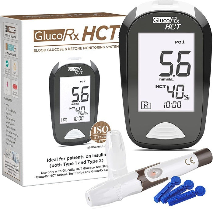 GlucoRx HCT & Ketone Blood Glucose Monitoring System -   GlucoRx EasyMeds Pharmacy