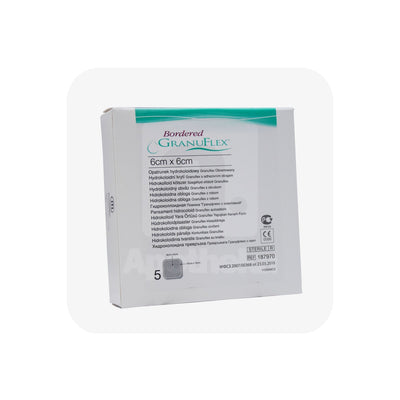 Granuflex Bordered Sterile Dressing(s) 6cm x 6cm Ulcers/Burns/Wounds/Abrasions -   Convatec EasyMeds Pharmacy