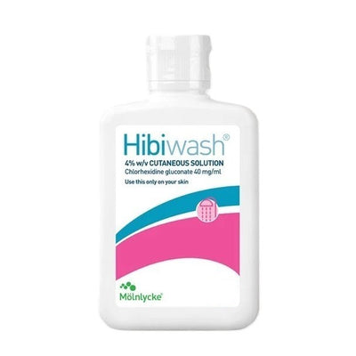 Hibiscrub/Hibiwash Skin Wash - Antimicrobal Skin Cleanser 125ml