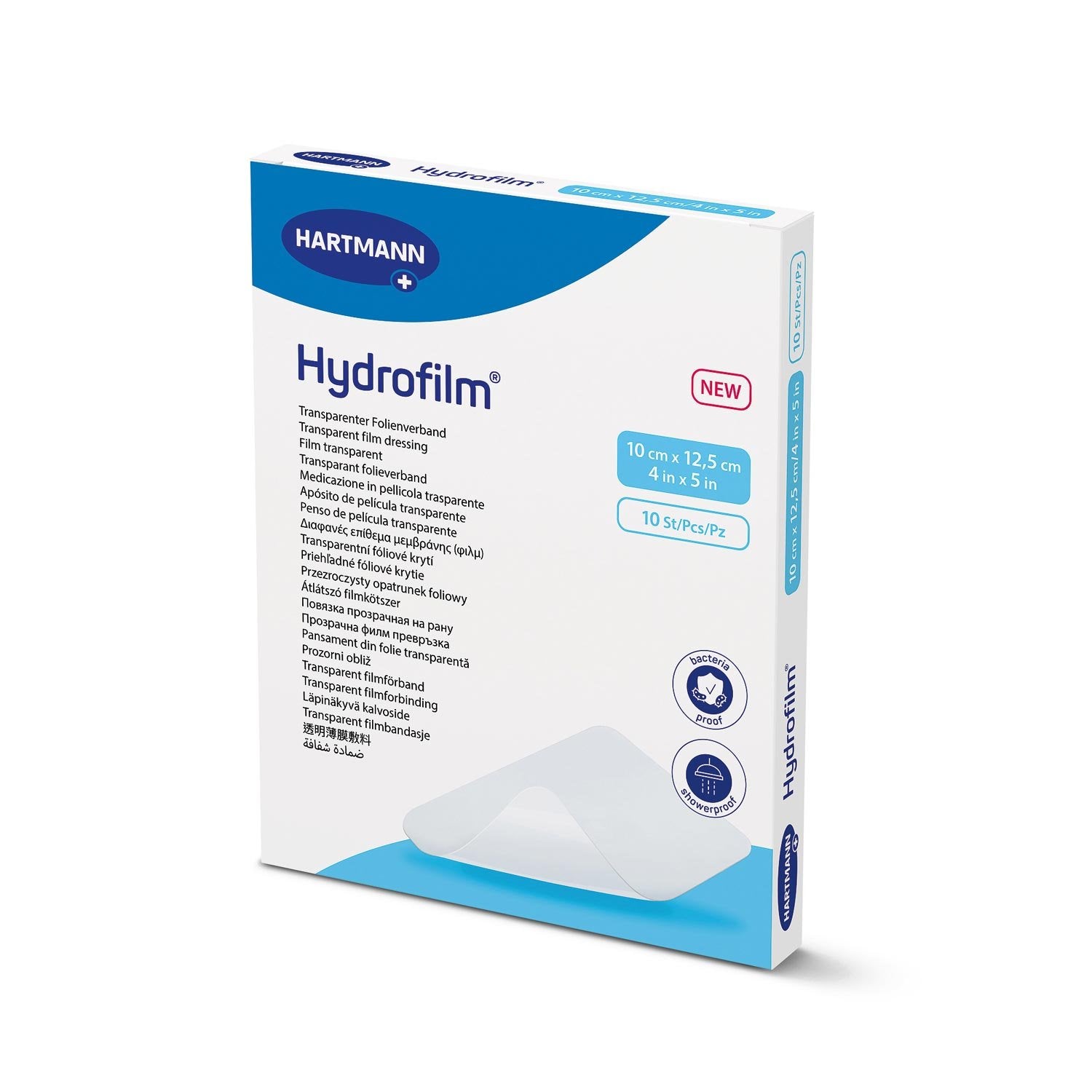 Hydrofilm Trans Film Dressing 10cm x 12.5cm, Pack 10, 5 -   Paul Hartmann EasyMeds Pharmacy