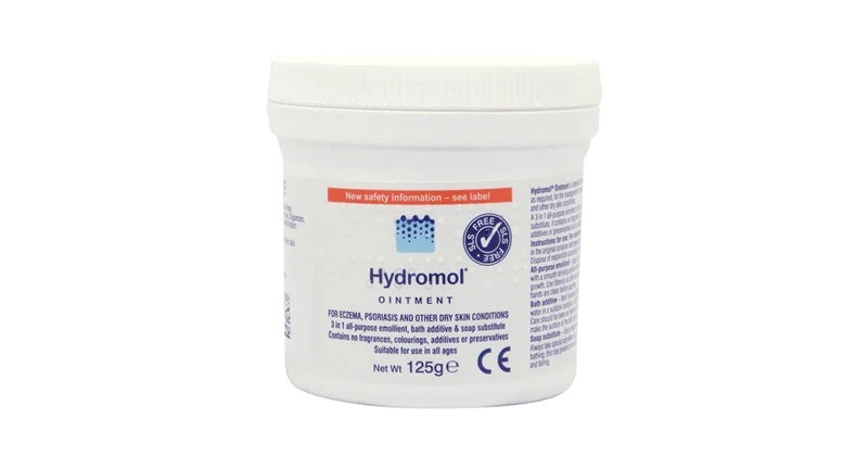 Hydromol Ointment 125g - Dry Skin Moisturiser and Soap Substitute