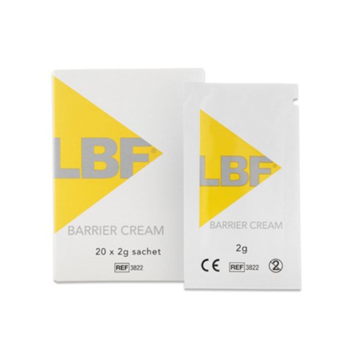 LBF 2g Barrier Cream - Pack of 20 Sachets -   LBF EasyMeds Pharmacy