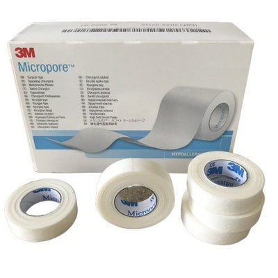 3M Micropore Surgical Tape 1.25cm x 9.1m Dressings/First Aid/Lash -   3M EasyMeds Pharmacy