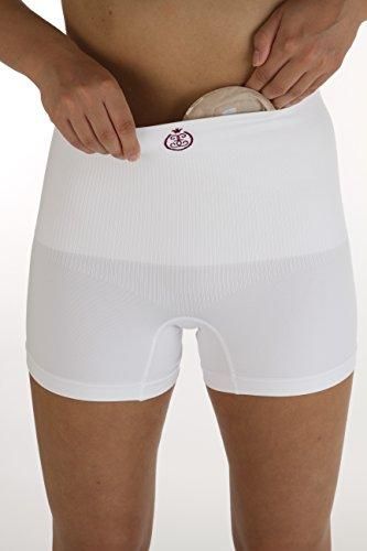 Comfizz Ostomy/Hernia/Post Surgery Unisex Support Boxers - High waist - Level 2 Medium Support (S/M, White) -   Comfizz EasyMeds Pharmacy