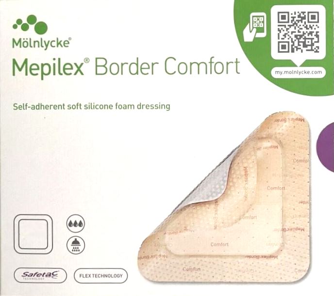 Mepilex Border Foam Absorbent Dressing 7cm x 7.5cm | EasyMeds Pharmacy