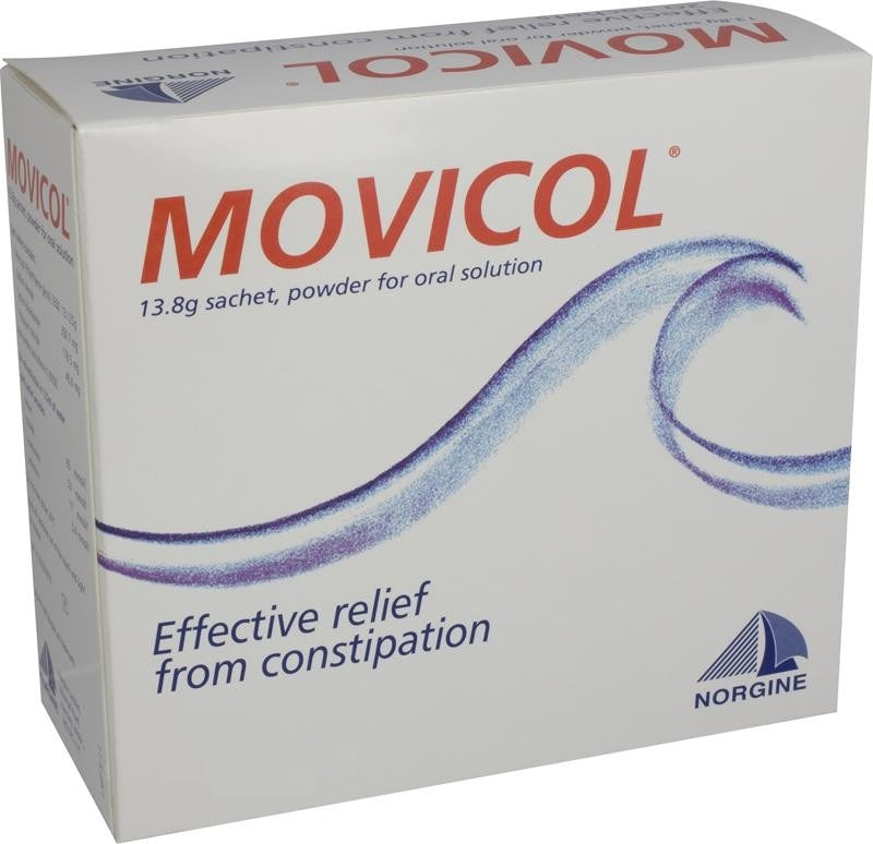 Movicol Macrogol Laxative Lemon & Lime Powder Sachet 13.8g x 50 -   Forum Health Products LTD EasyMeds Pharmacy