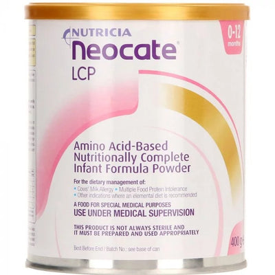 Neocate LCP Baby/Infant Formula 3 x 400g -   Nutricia EasyMeds Pharmacy