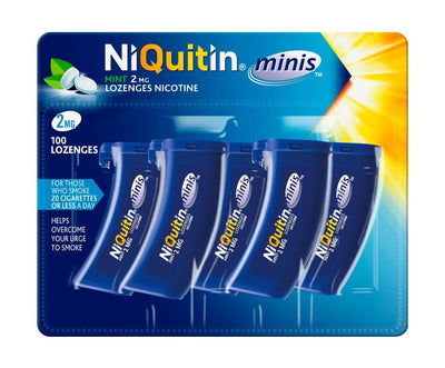 NiQuitin Minis Mint Lozenges 2mg x 100