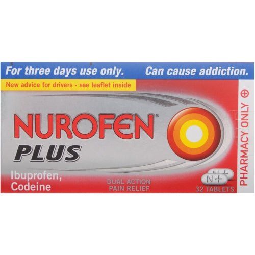 Nurofen Plus 32 Tablets - EasyMeds Pharmacy