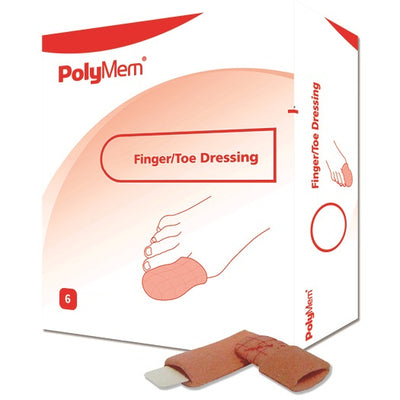 Polymem Finger Toe Dressing Size 1 x 6 -   Aspen Medical EasyMeds Pharmacy