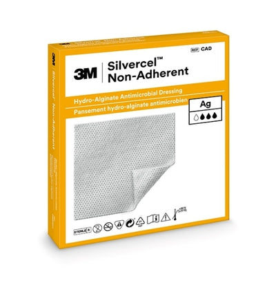 Silvercel Non-Adherent Dressing 5cm x 5cm x 10