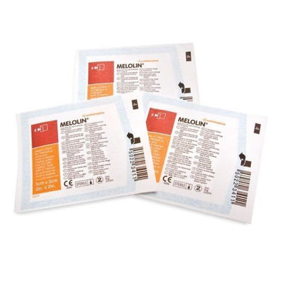 Smith & Nephew Melolin 5 x 5 cm x 100 Low Adh Absorbent Dressings - EasyMeds Pharmacy
