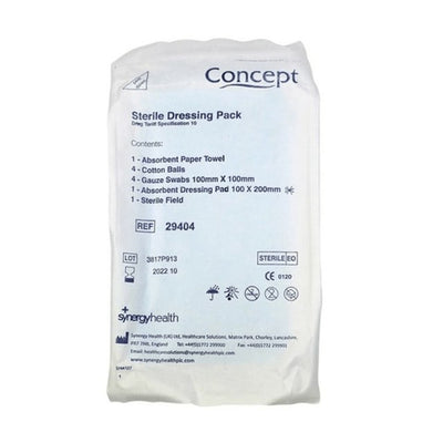 Sterile Dressing Pack Spec 10 x 12 single packs -   Concept EasyMeds Pharmacy