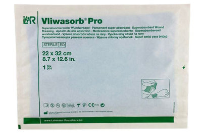 Vliwasorb Pro Highly Exuding Wounds Dressing 20cm x 30cm