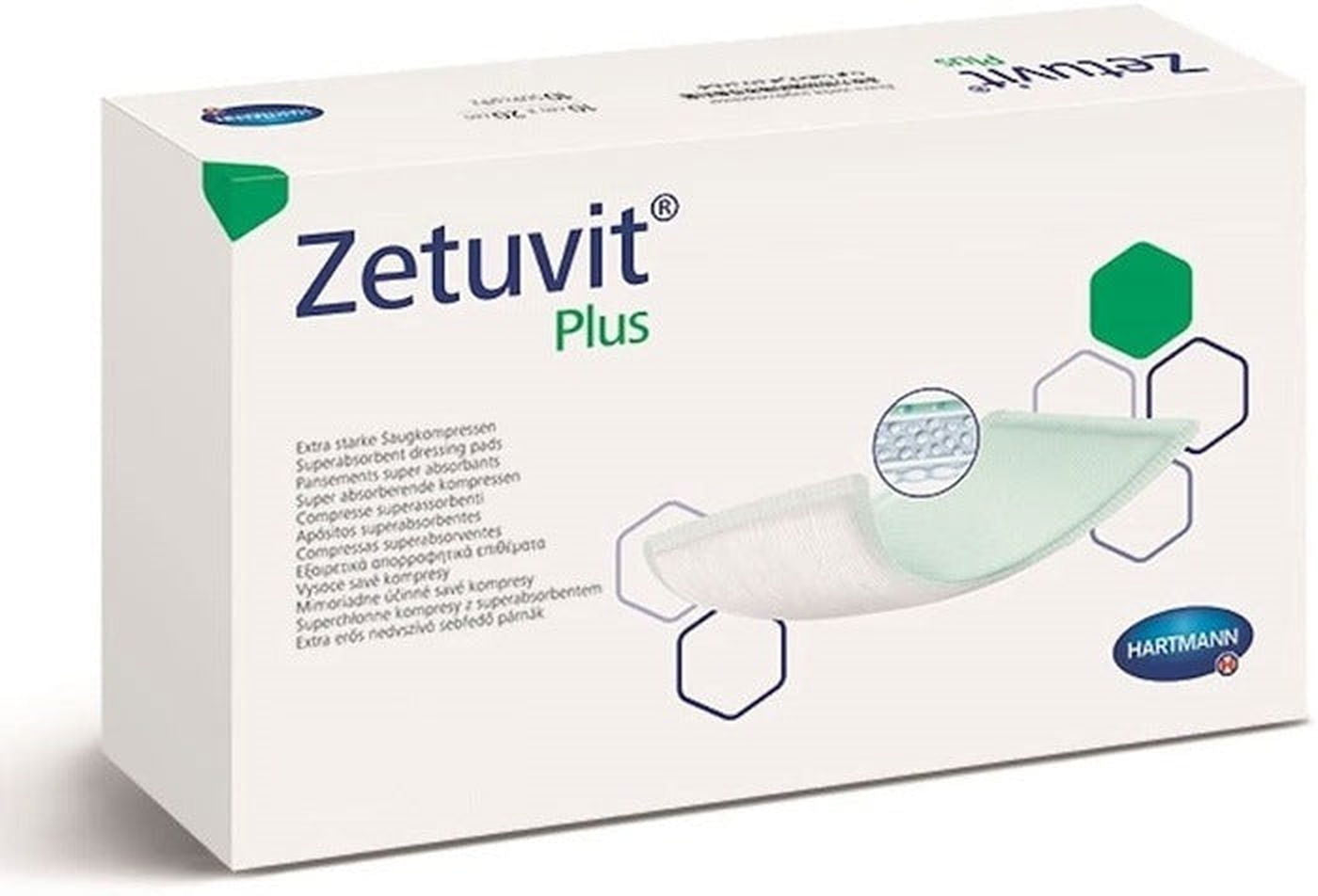 Zetuvit Plus Sterile Dressing - All Sizes 10cm 15cm 20cm 25cm 40cm - EasyMeds Pharmacy