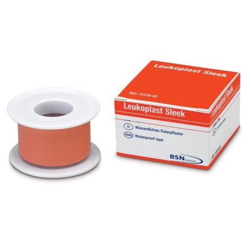 Leukoplast Sleek Waterproof Adhesive Surgical Tape 2.5cm x 5m x 6 Rolls -   Leukoplast EasyMeds Pharmacy