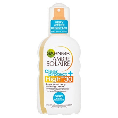 Garnier Ambre Solaire Clear Protect SPF30 Spray 200ml -   Garnier EasyMeds Pharmacy