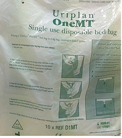 Uriplan OneMT 2L Bed Bag D1MT (10 x REF D1MT) -   Bard EasyMeds Pharmacy