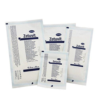 Zetuvit Non-Sterile Absorbent Dressing Pads, 20cm x 20cm x 50 -   Paul Hartmann EasyMeds Pharmacy