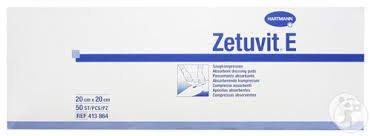 Zetuvit E Non-Sterile Dressing Pad 20cm x 20cm (50) -   Paul Hartmann EasyMeds Pharmacy