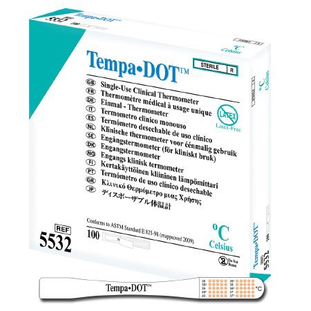 Tempa-Dot Single-Use Clinical Thermometer x 100  EXPIRY May 25 -   Tempa-Dot EasyMeds Pharmacy