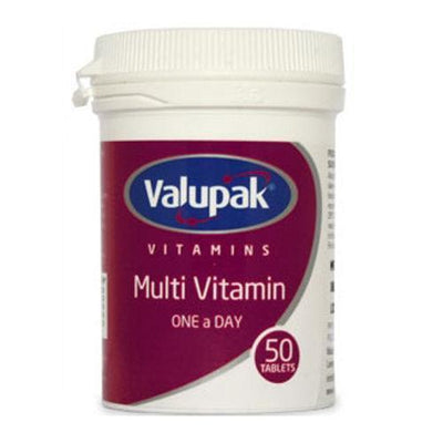 Valupak Multi Vitamin Tablets x 50 -   Valupak EasyMeds Pharmacy