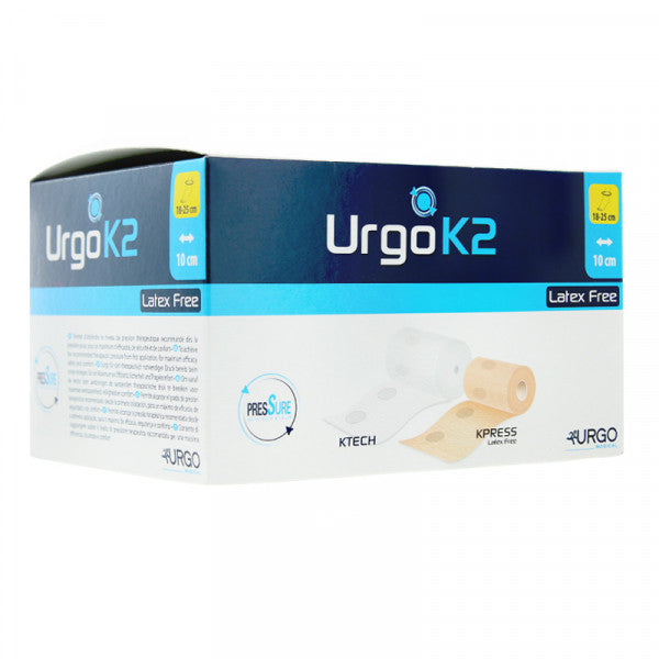 Urgo K2 Latex-Free 2-Layer Compression System 18-25cm x 10cm -   Urgo Medical EasyMeds Pharmacy