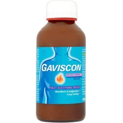 Gaviscon Fast Relief Original Liquid 300ml Aniseed - Indigestion ...