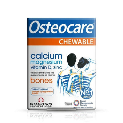 Vitabiotics Osteocare Chewable, 30 Tablets -   Vitabiotics EasyMeds Pharmacy