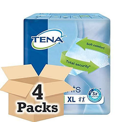 TENA Pants Bariatric Plus, XX-Large, Case 4 Packs of 12