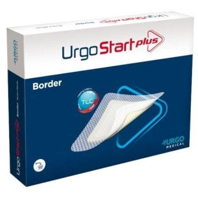 Urgostart Plus Pad Border Wound Dressings 20cm x 20cm x 5 -   Urgo EasyMeds Pharmacy