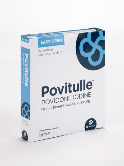 Povitulle Non-Adherent Wound Dressings 9.5cm x 9.5cm x 10 -   Povitulle EasyMeds Pharmacy