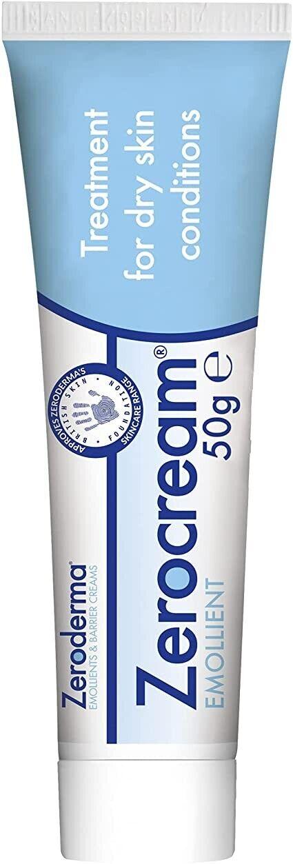 Zerocream Emollient Cream 50g - for Dry Skin/Moisturiser -   Zeroderma EasyMeds Pharmacy