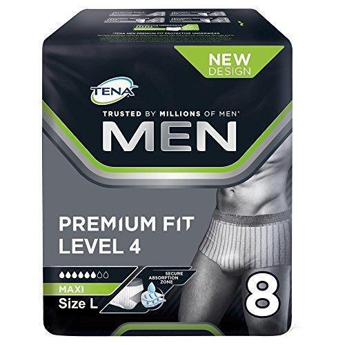 TENA Men Premium Fit Protective Incontinence Underwear Level 4 - Large x 24 -   Tena EasyMeds Pharmacy