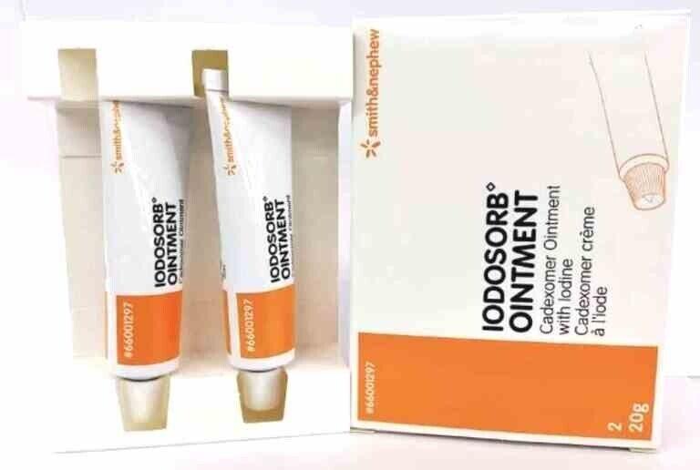 Iodosorb Cadoxemer Iodine Ointment 20g x 2 -   Smith & Nephew EasyMeds Pharmacy