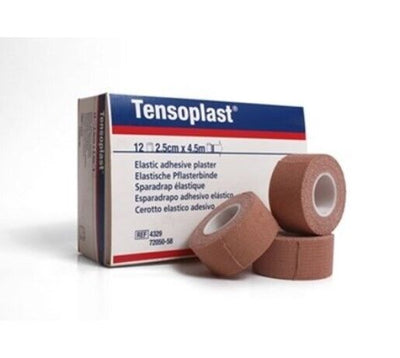 Tensoplast Elastic Adhesive Bandage 2.5cm x 4.5m x 12 -   Tensoplast EasyMeds Pharmacy