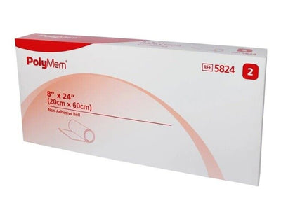 PolyMem Membrane Dressing Non-Adhesive Roll 20cm x 60cm, Sterile, Foam, 5284 x 2 -   PolyMem EasyMeds Pharmacy