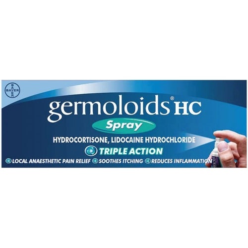 Germoloids Triple Action HC Spray 30ml -   Germoloids EasyMeds Pharmacy