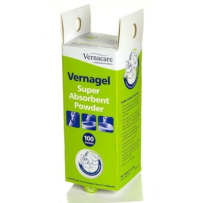 Vernacare Vernagel Super Absorbent Powder Sachets x 100 -   Vernacare EasyMeds Pharmacy