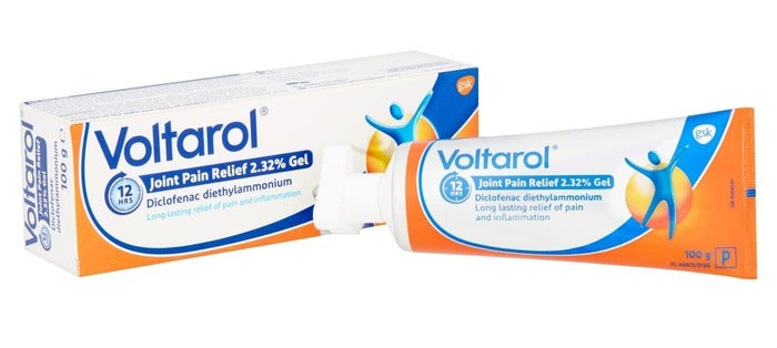 Voltarol 12 Hour Joint Pain Relief Gel 2.32% 100g -   GlaxoSmithKline EasyMeds Pharmacy