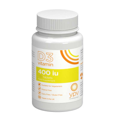 YPV Vitamin D3 400Iu Tabs 180 -   Ypv EasyMeds Pharmacy