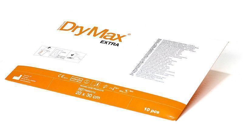 DryMax Extra Wound Dressings 10cm x 20cm x10 F60005 Superabsorbent Wounds Ulcers -   Espere Healthcare EasyMeds Pharmacy