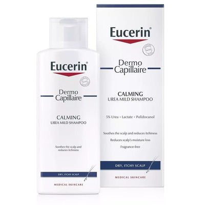 Eucerin Dermo Capillary Calming Urea Shampoo 250ml -   Eucerin EasyMeds Pharmacy