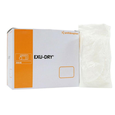 Exu-Dry Absorbent Cellulose Dressing with Fluid Repellent 15cm x 23cm x 10 -   Smith & Nephew EasyMeds Pharmacy