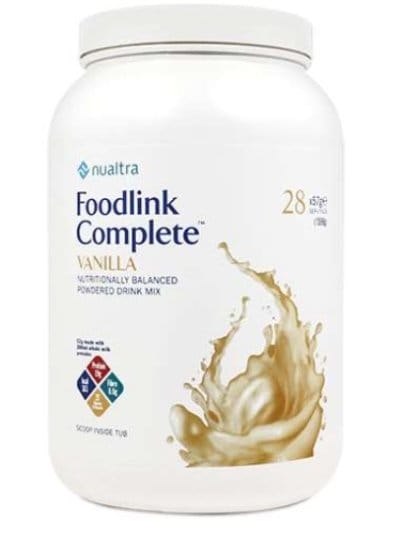 Foodlink Complete Vanilla Tub 1596g -   Nualtra EasyMeds Pharmacy