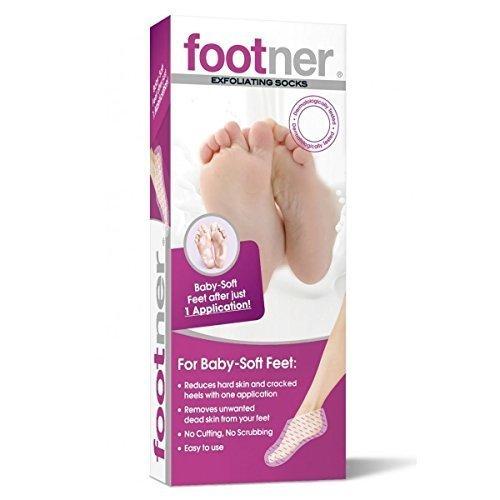 Footner Exfoliating Socks 1 Pair - 6 Pack -   Footner EasyMeds Pharmacy