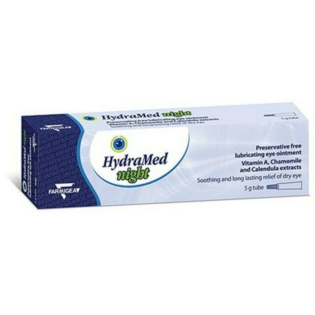 Hydramed Night Preservative-Free Eye Ointment 5g -   Hydramed EasyMeds Pharmacy