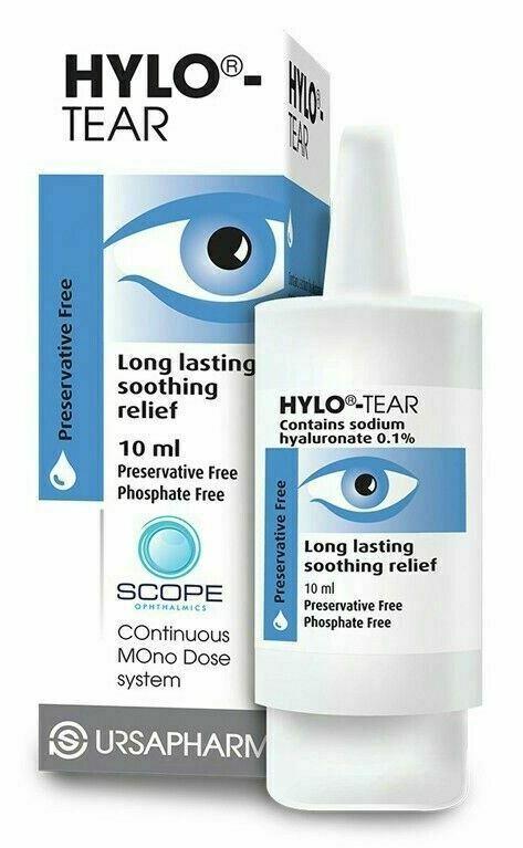 Hylo-Tear Eye Drops 10ml - Long Lasting Soothing Relief (Preservative Free) -   Hylo-Tear EasyMeds Pharmacy