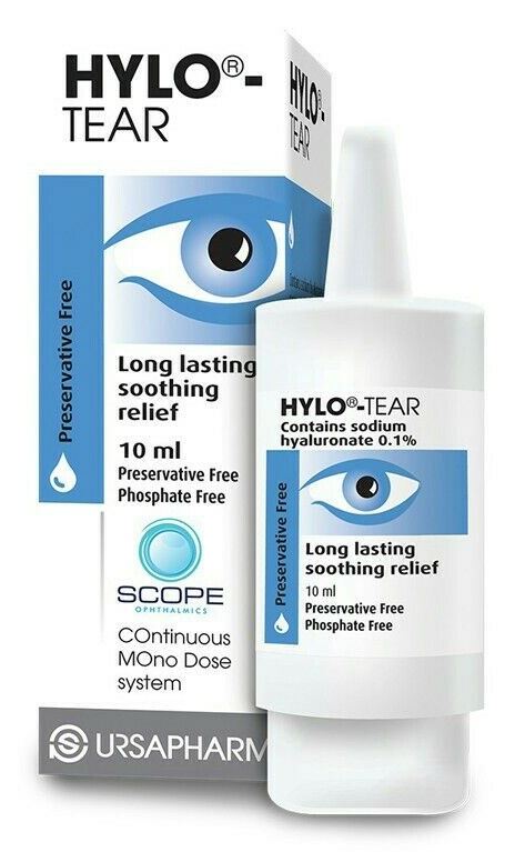 Hylo-Tear Lubricating Eye Drops 10ml x 2 Packs -   Scope Opthalmics EasyMeds Pharmacy