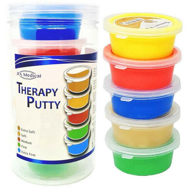 JFA Medical Therapy Putty Assorted Strengths 57g x 5 -   JFA Medical EasyMeds Pharmacy